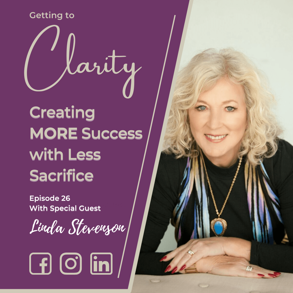 Linda Stevenson on the Getting to Clarity Podcast