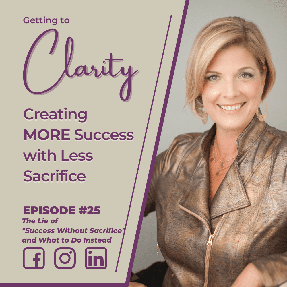 The Lie of “Success Without Sacrifice” and What to Do Instead